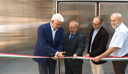 Biciklitárolót avattak Biciklitárolót avattak