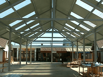 Megújul a Széchenyi körúti piac Megújul a Széchenyi körúti piac